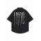 Bold Letter Graphic Short-Sleeve Shirt