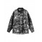 Camouflage Ripped Lace Denim Shirt