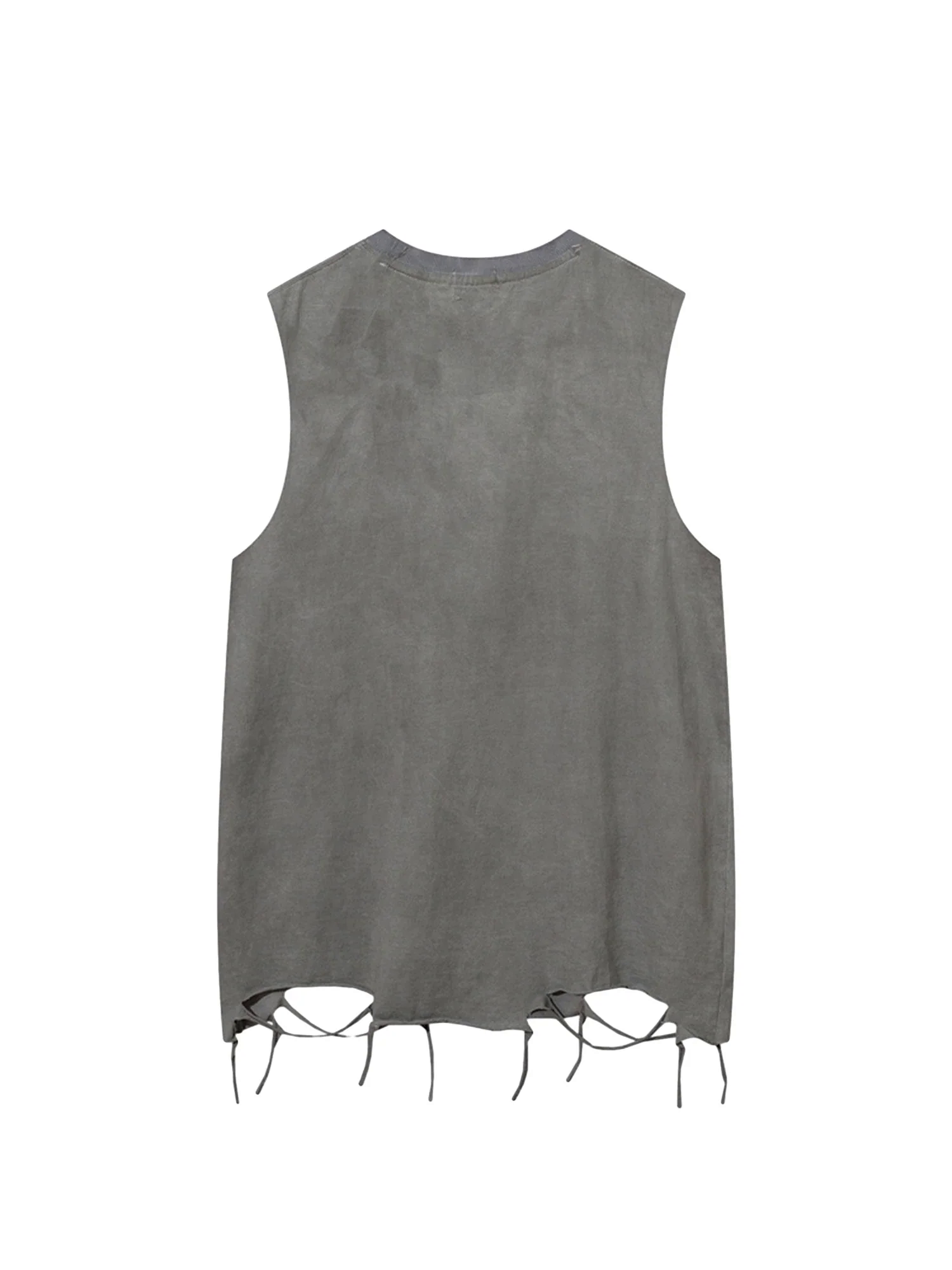Vintage Necklace Star Print Hip-hop Tank Top - 2070
