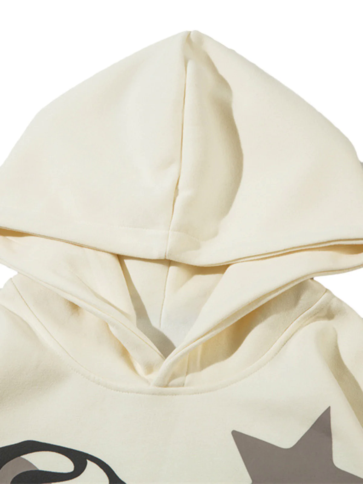 Abstract Angel Print Pullover Hoodie Abstract Angel Print Pullover Hoodie