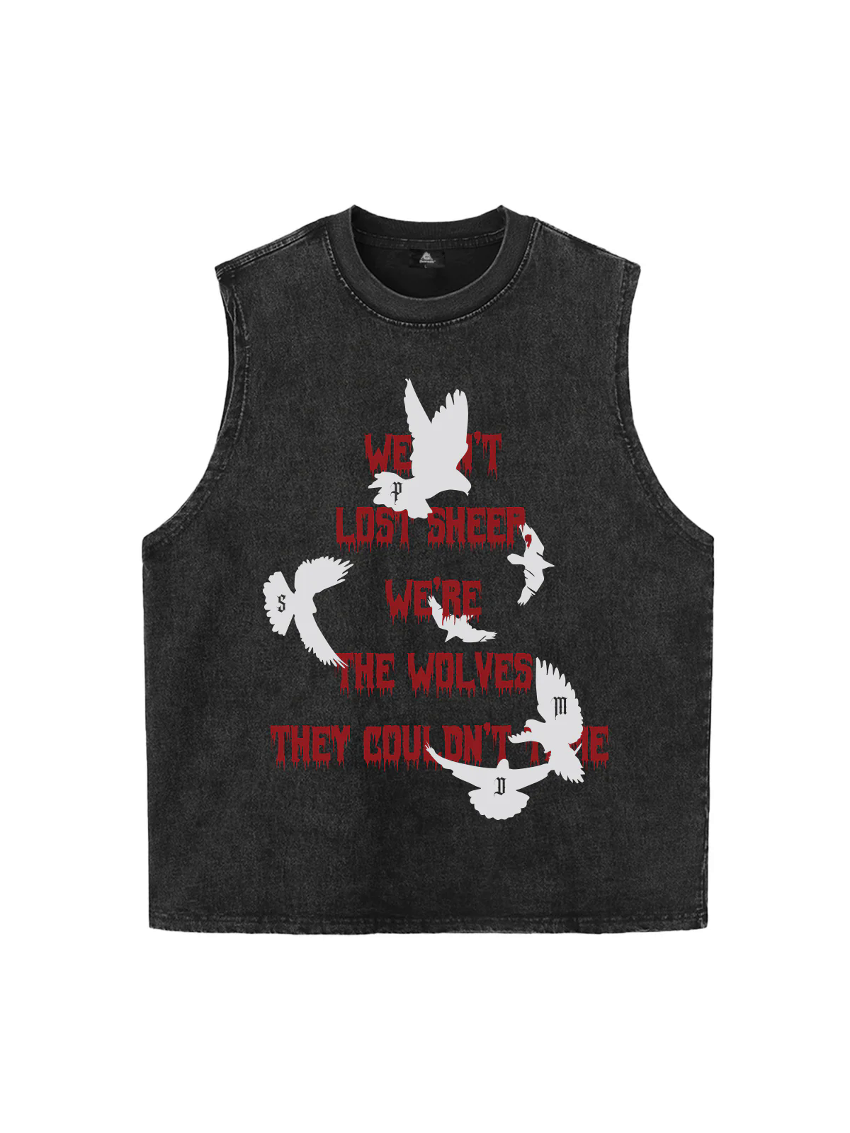 Original Saint Slogan Graphic Vest Original Saint Slogan Graphic Vest