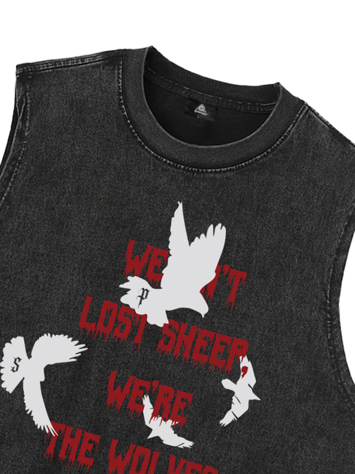 Original Saint Slogan Graphic Vest Original Saint Slogan Graphic Vest