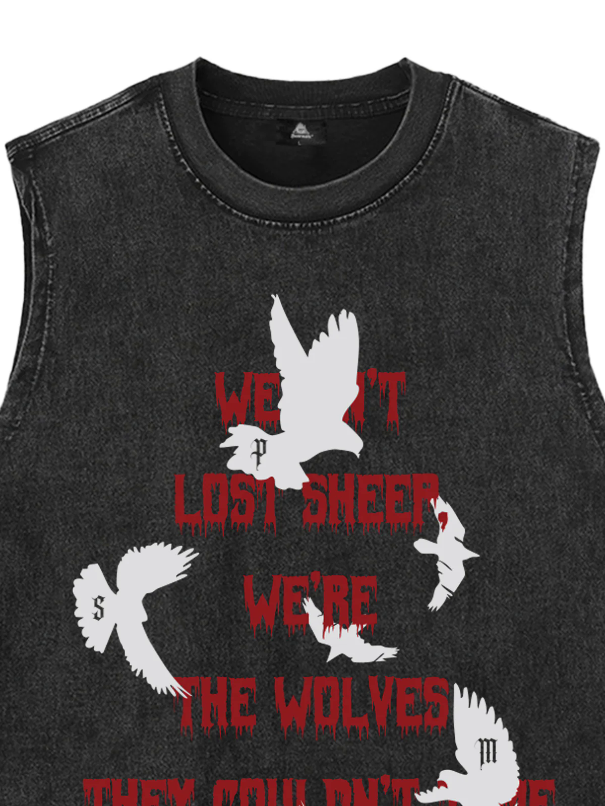 Original Saint Slogan Graphic Vest Original Saint Slogan Graphic Vest