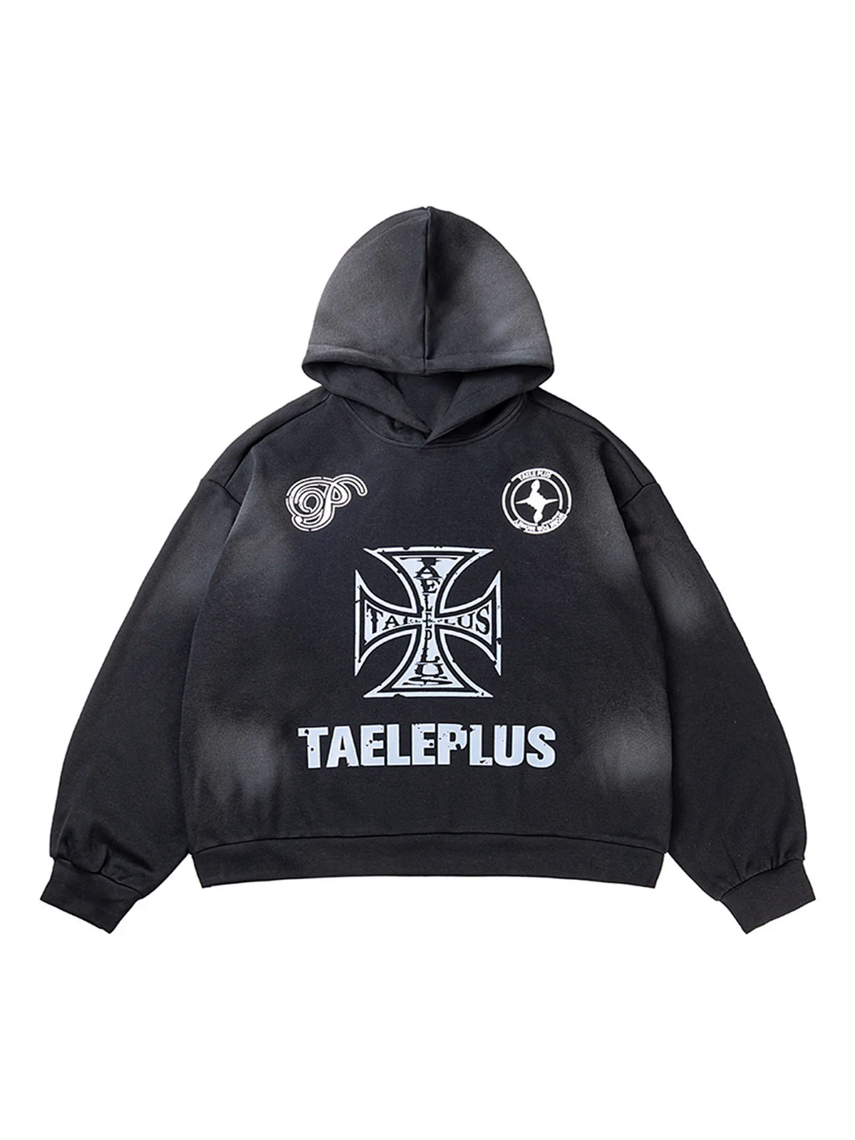 Cross Graphic Hoodie - 2192