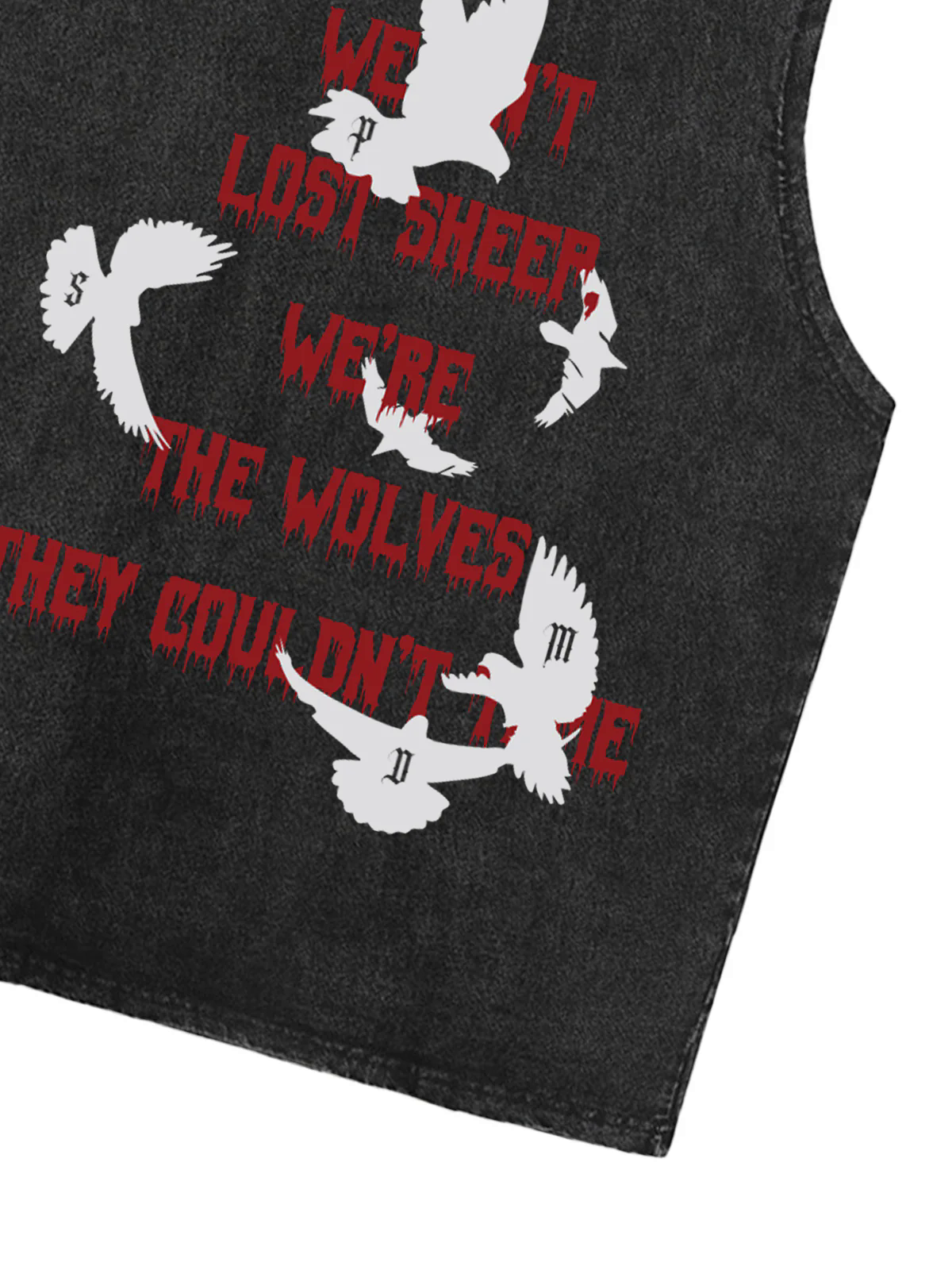 Original Saint Slogan Graphic Vest Original Saint Slogan Graphic Vest